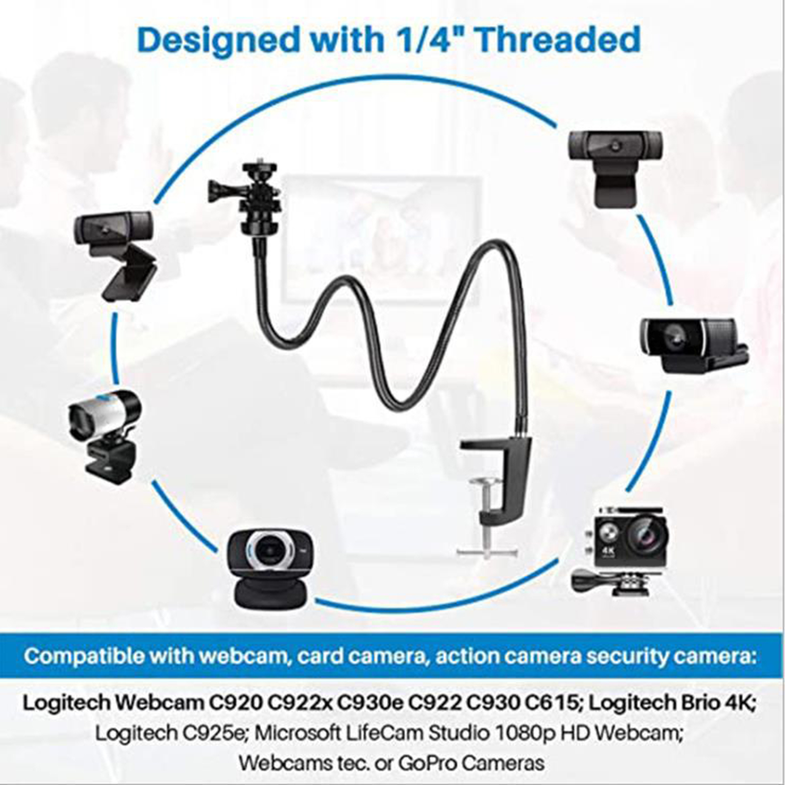 Giá Đỡ Webcam Logitech 360 | BigBuy360 - bigbuy360.vn