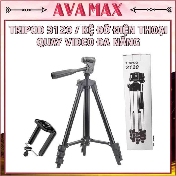 Giá đỡ điện thoại 3 chân Tripod 3120 - Tuyệt đỉnh Selfie