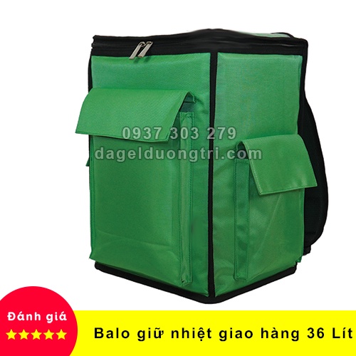 BALO GIỮ NHIỆT GIAO HÀNG 36 LÍT - Kích thước 31cm x 44cm x 27cm