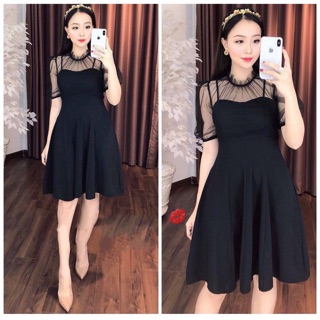 Đầm xoè dự tiệc mút ngực cao cấp, đầm dự tiệc giá rẻ