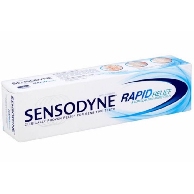 Kem đánh răng SENSODYNE Rapid Relief đặc trị ê buốt