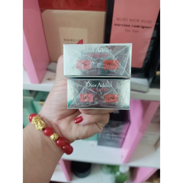 SÉT Bộ 2 SON DƯỠNG DIOR ADDICT LIP GLOW - màu 01 04