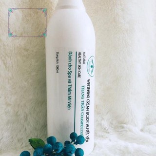 Kem ủ trắng body WHITENING CREAM HUYẾT YẾN chuyên dùng cho máy phun trắng