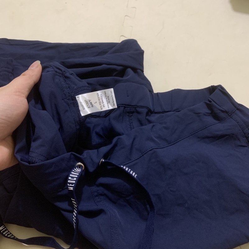 Quần Ống Suông Trơn MEDCOUTURE Hàng Xuất Mỹ Chất Vải Xịn Đẹp Xanh Navy ( Có Bigsize )