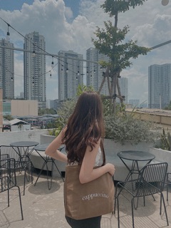 Túi tote cappuccino
