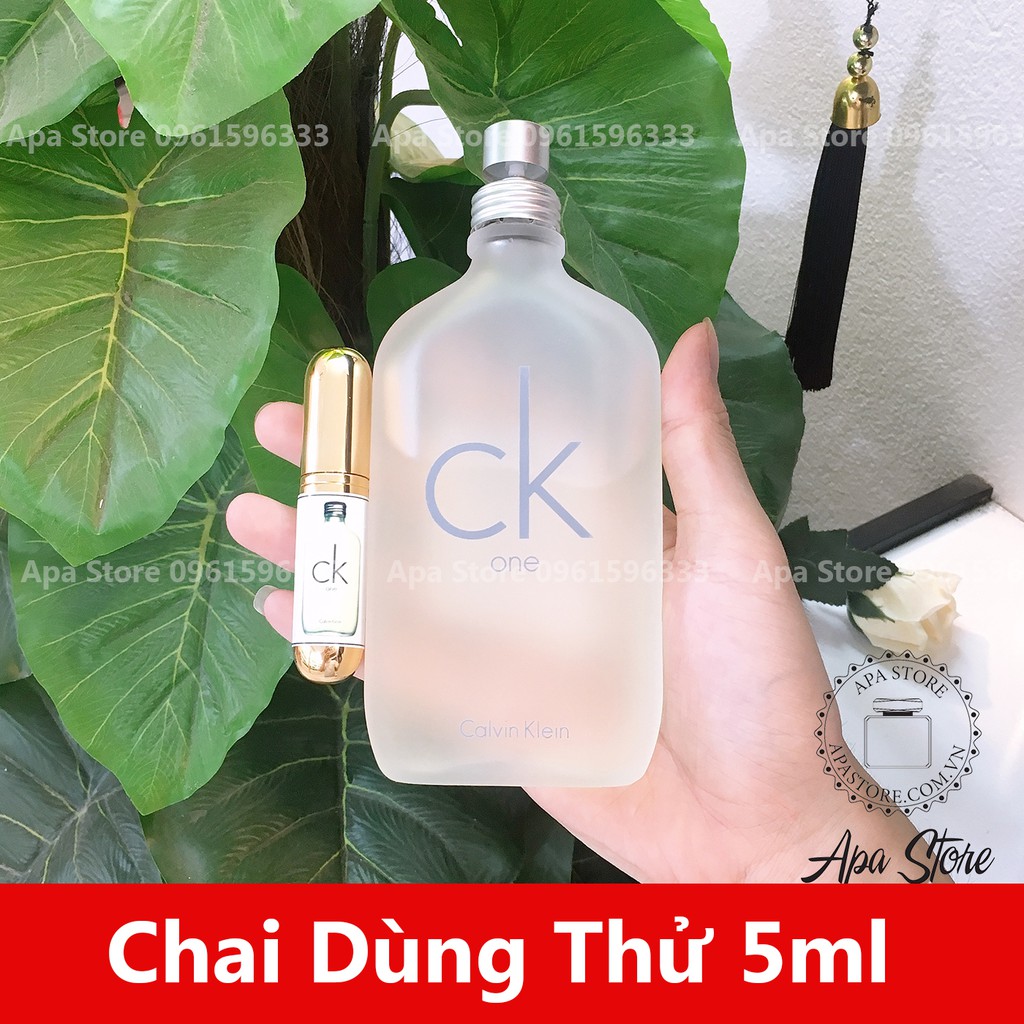 Nước Hoa Nam CK One Chai 10ml Giá Cực Tốt | BigBuy360 - bigbuy360.vn