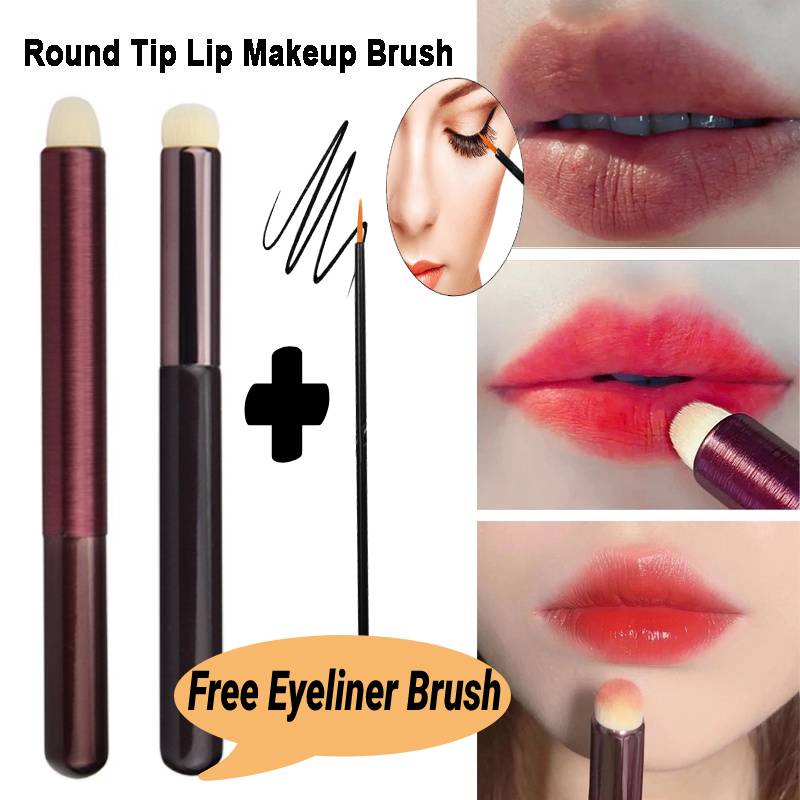 Cọ Trang Điểm Môi / Cọ Kẻ Mắt / Cọ Môi Mini Siêu Mềm Không Nhòe