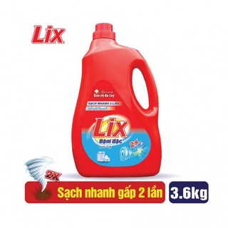 Nước giặt đậm đặc lix 3.6kg rẻ nhất vbb