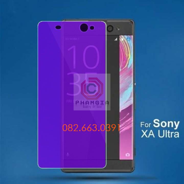 Cường Lực Sony bảo vệ mắt ánh tím Sony XA/ XA Ultra/ XA1/ XA1 Ultra/ XA1+ nano dẻo