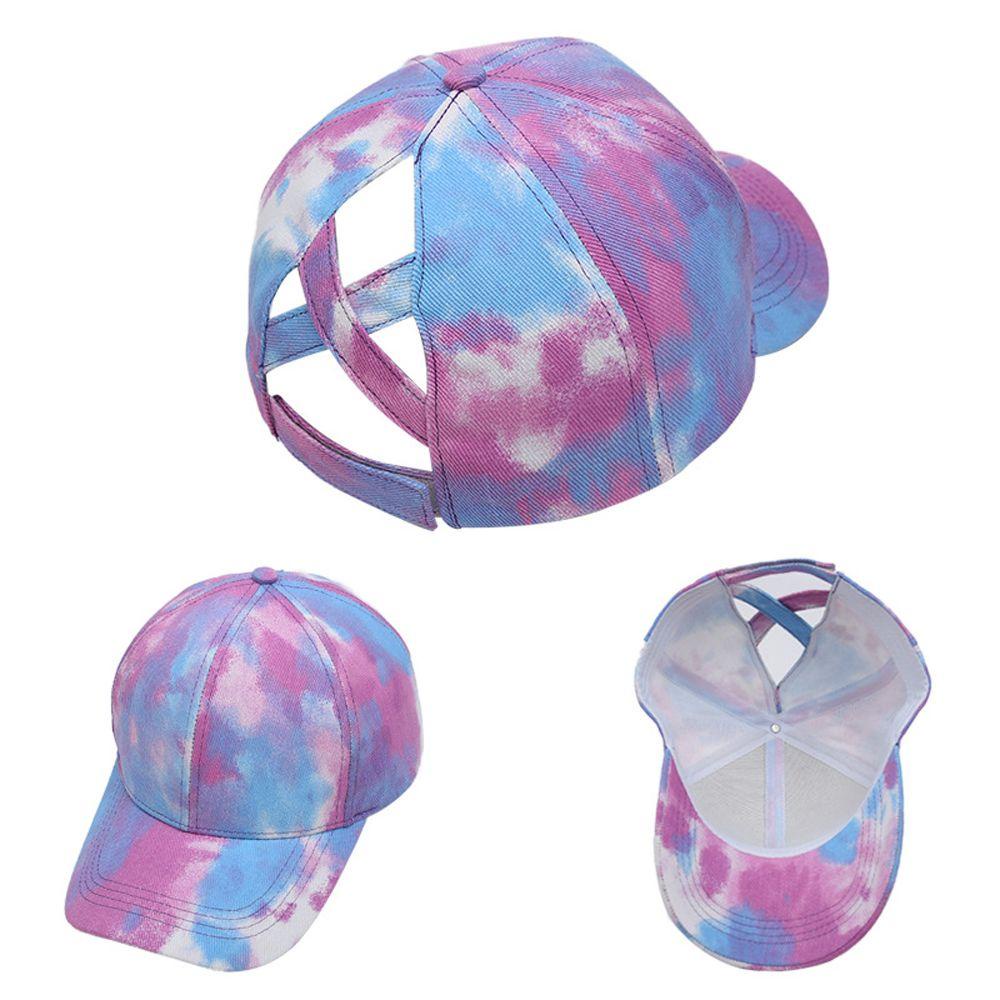Mũ Lưỡi Trai Màu Nhuộm Phong Cách Hiphop Thời Trang Unisex