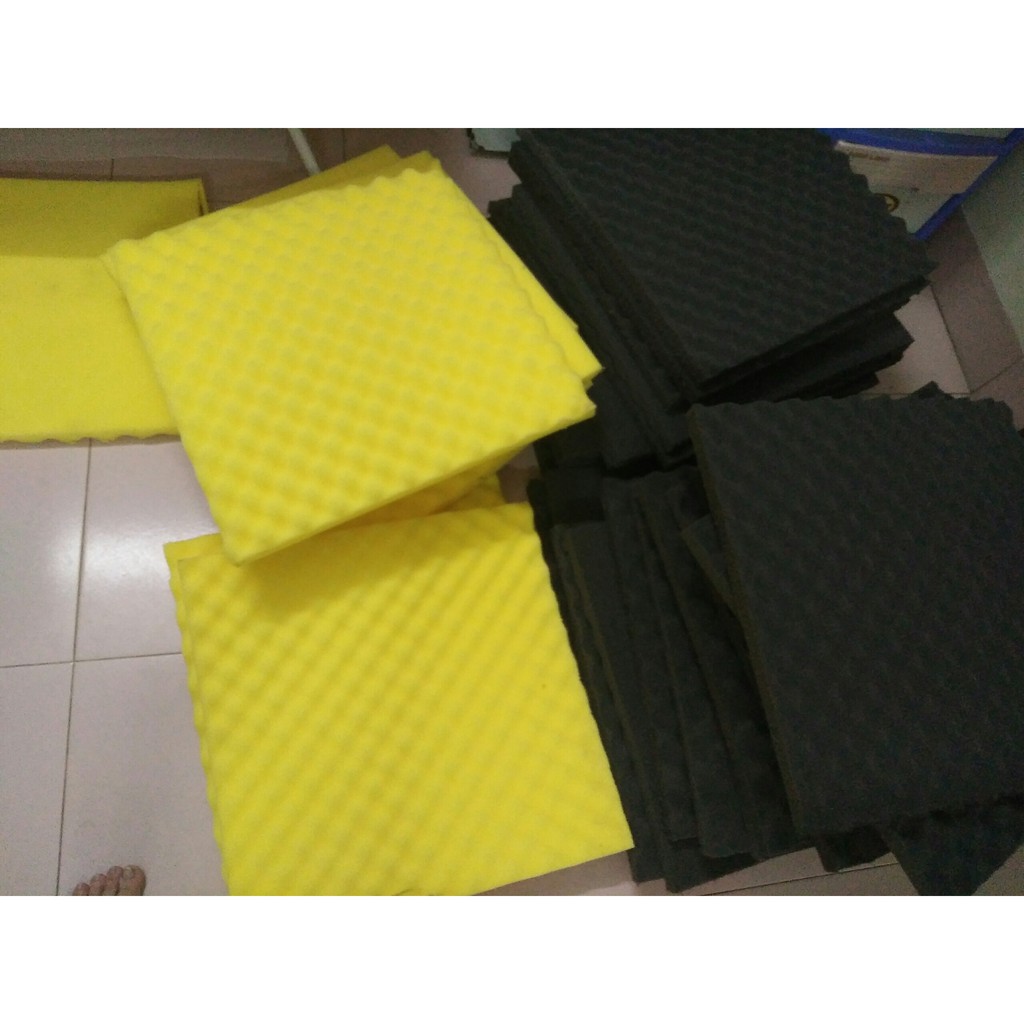 Mút tiêu âm hình trứng (hột gà) tiêu âm giảm ồn kích thước 40x40 dày 3cm