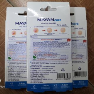 Miếng dán mụn Mayan care