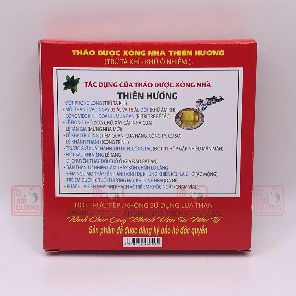 Thảo dược xông nhà phong thủy Huy Nguyễn giúp tẩy uế trừ tà xả xui chiêu tài lộc bình an may mắn-dạng bột