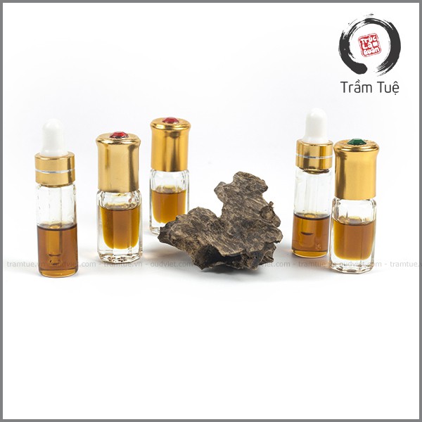 Tinh dầu trầm hương nguyên chất⚡️THƠM LÂU⚡️Tinh dầu trầm cao cấp, lưu hương lâu thay nước hoa, mùi mộc, ngọt dịu | Thế Giới Skin Care