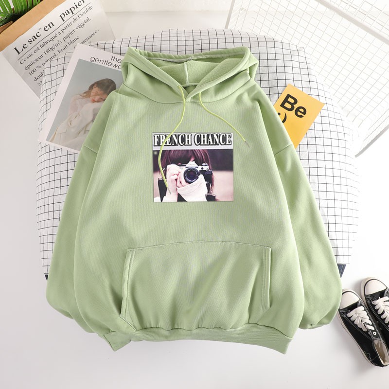 Áo Hoodie Chui Đầu In Hình Anime Plus Size Cho Nam Nữ