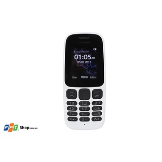 Điện thoại Nokia 105 (2017) Dual sim - Hàng chính hãng