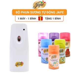 Máy Xịt Phòng Tự Động Khử Mùi Hương Thơm Tự Nhiên  (Tặng 1 Bình Ruột Máy) -  600ml [Gồm 1 Máy + 2 Lõi]