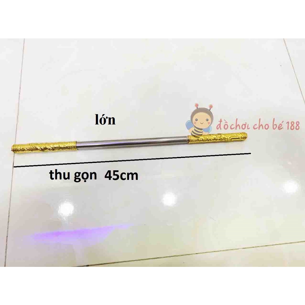 GẬY NHƯ Ý TÔN NGỘ KHÔNG TRẺ EM LOẠI CAO CẤP gậy inox