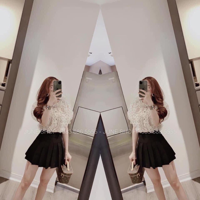 Chân váy xếp li