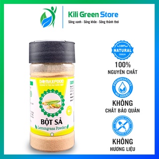 Bột Sả nguyên chất Domaxfood - Lemongrass ground - 100% thành phần tự nhiên - gia vị nấu ăn