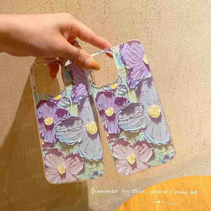 Ốp điện thoại TPU in hình hoa cho Realme 8 7 5G X7 Max X50 X2 Pro GT C21Y C21 C20 C15 C11 2021 C2 A1K 7i 6i 5i 6 5 3 Pro V13 V15