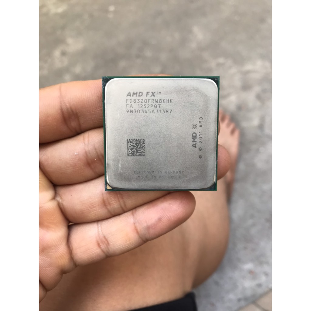 tặng keo - bộ vi xử lý CPU AMD FX 8320 Eight Core socket AM3+ cho máy tính pc processor FD8320FRW8KHK