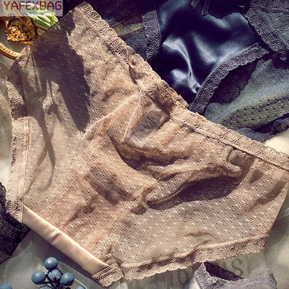 Women MS. Panties*1 Breathable Embroidery Hip Lift Lace Edge M-XL Size