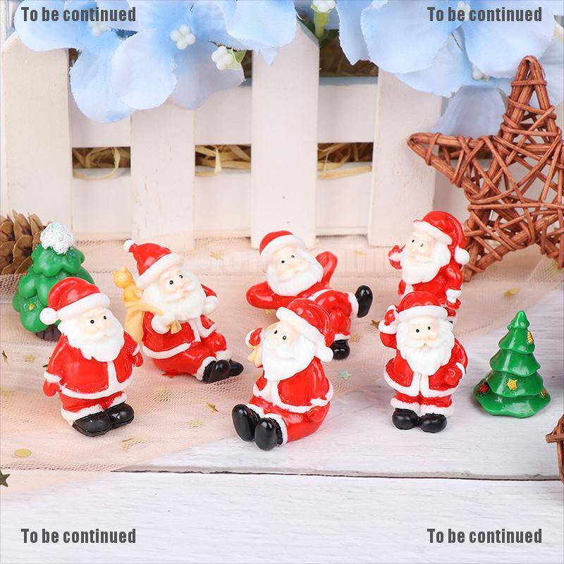 Mô Hình Ông Già Noel / Người Tuyết Mini Vườn