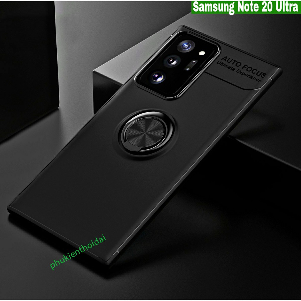 Ốp lưng Samsung Note 20 Ultra nhẫn Ver 2 Auto Focus nhẫn hút trên ô tô
