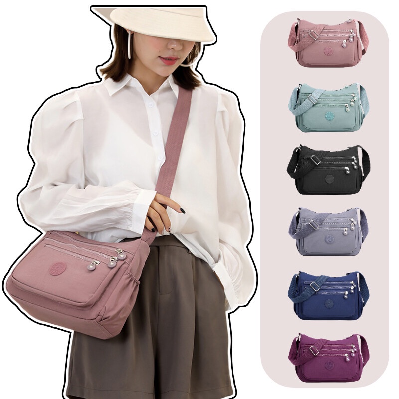 Túi Đeo Chéo Vai Đựng Mỹ Phẩm Bằng Polyester Thời Trang Dành Cho Nữ