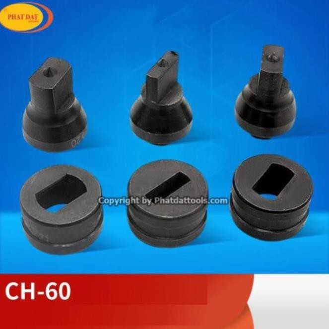 Khuôn đột lỗ OVAN cho máy đột lỗ thủy lực CH60 - Size tùy chọn
