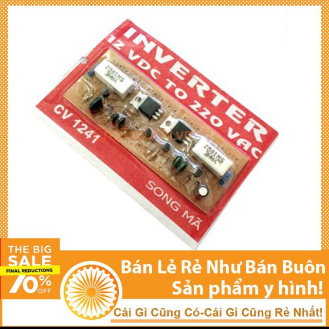 Inverter 12v DC to 220v AC vì môi trường xanh