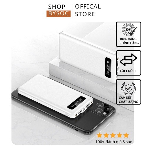 Sạc dự phòng tích hợp màn hình Led Dung Lượng 10000MAH