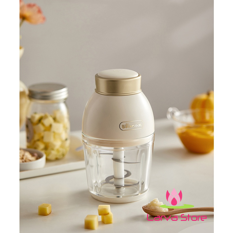 Máy Xay Ăn Dặm 0.6L Bear QSJ-D02Q1 Rất Tiện Dụng - Bản Quốc Tế - Bảo hành 18 tháng