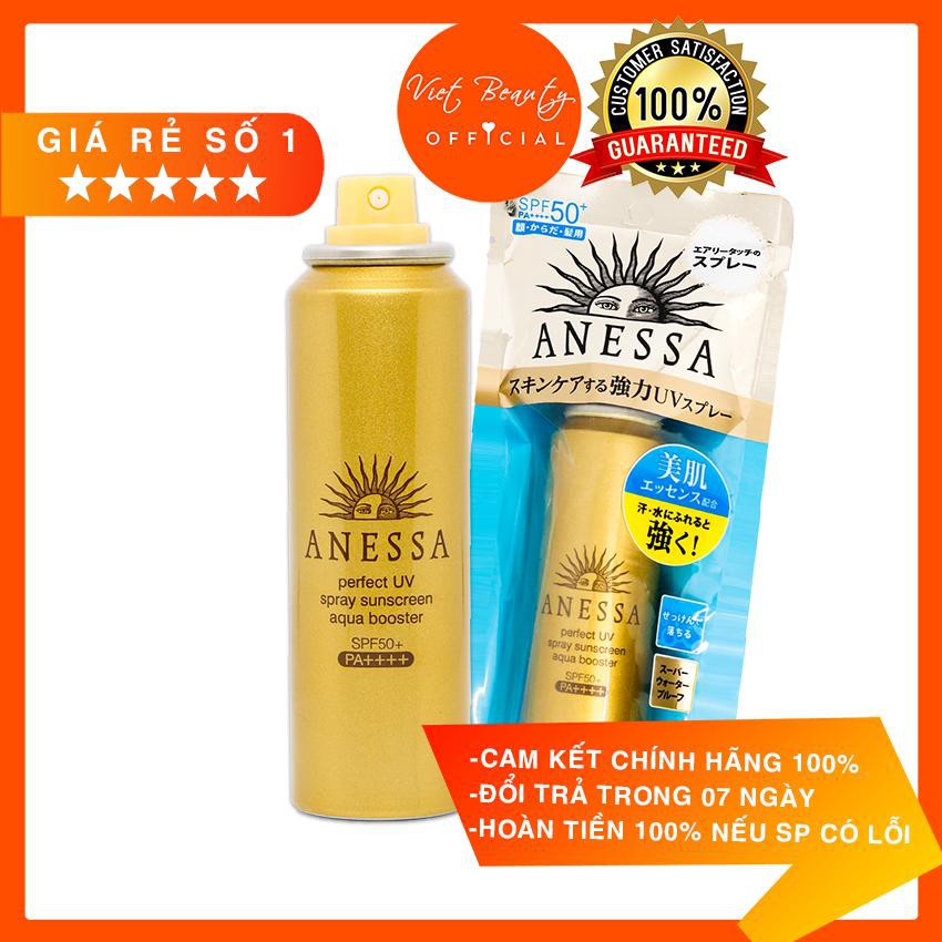 ( DUY NHẤT 3 NGÀY ) Xịt chống nắng bảo vệ hoàn hảo Anessa Perfect UV Sunscrsieen Skincare Spray 60g