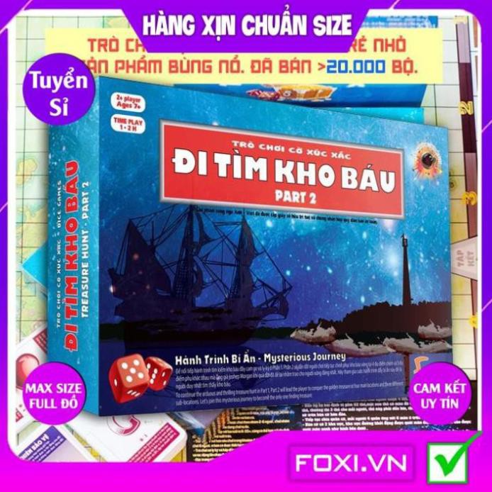 [FREESHIP SALE KHỦNG]Board game-Escape From Zombie-đi tìm kho báu Foxi-đồ chơi trẻ em-giải trí vừa chơi học và giá trị