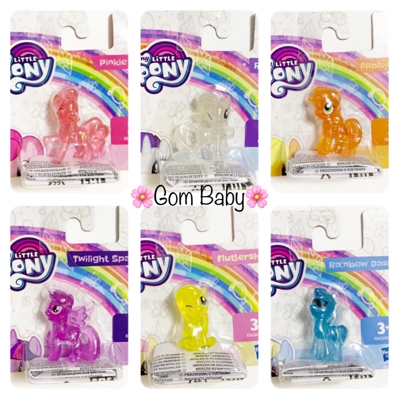 Ngựa Pony Đủ 6 Nhân Vật (Khách Chọn Mẫu)