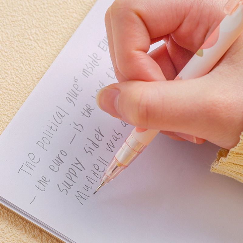 1 Bút Chì Bấm Hình Quả Đào Dễ Thương