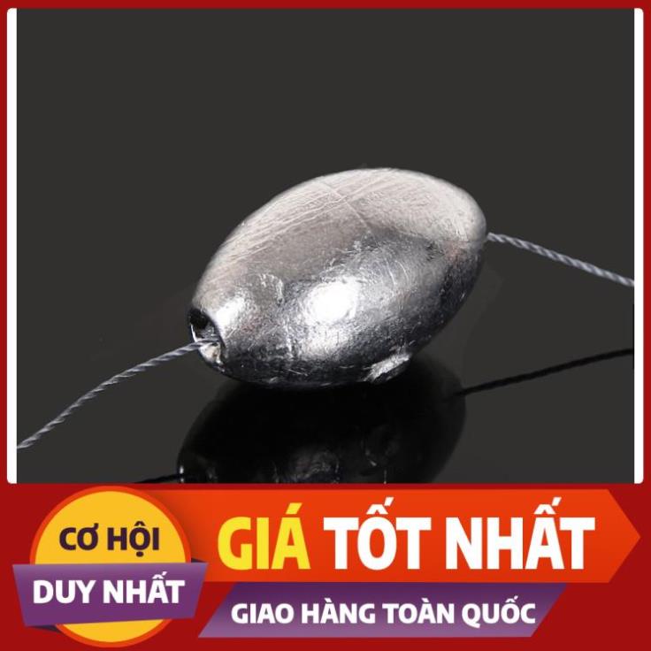 Chì câu cá xuyên tâm đủ size - đồ câu phía bắc