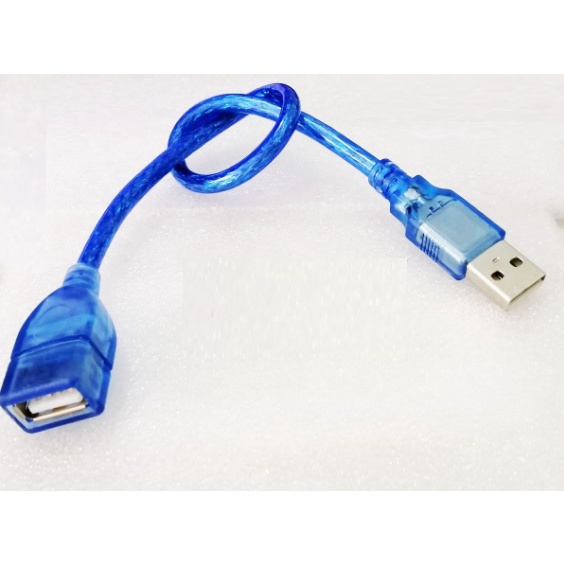 Dây cáp USB ĐỰC - CÁI, CÁI - CÁI, ĐỰC - ĐỰC, USB - CỔNG MÁY IN dài 30cm