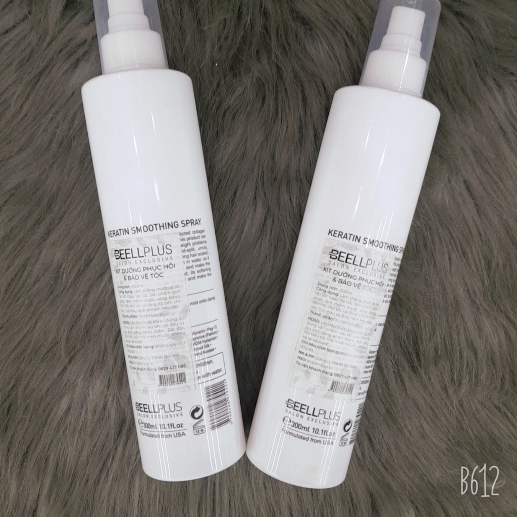 XỊT DƯỠNG PHỤC HỒI VÀ BẢO VỆ TÓC BEELL PLUSS  300ML