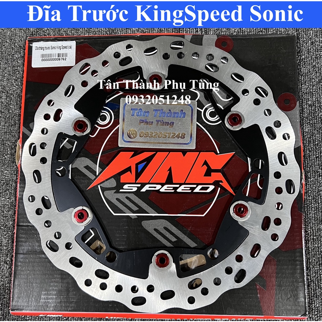 Đĩa trước KingSpeed Sonic gắn như zin