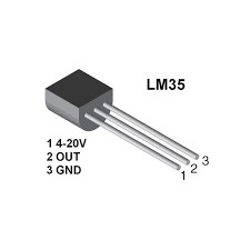 Cảm biến nhiệt độ LM35 Texas Instruments