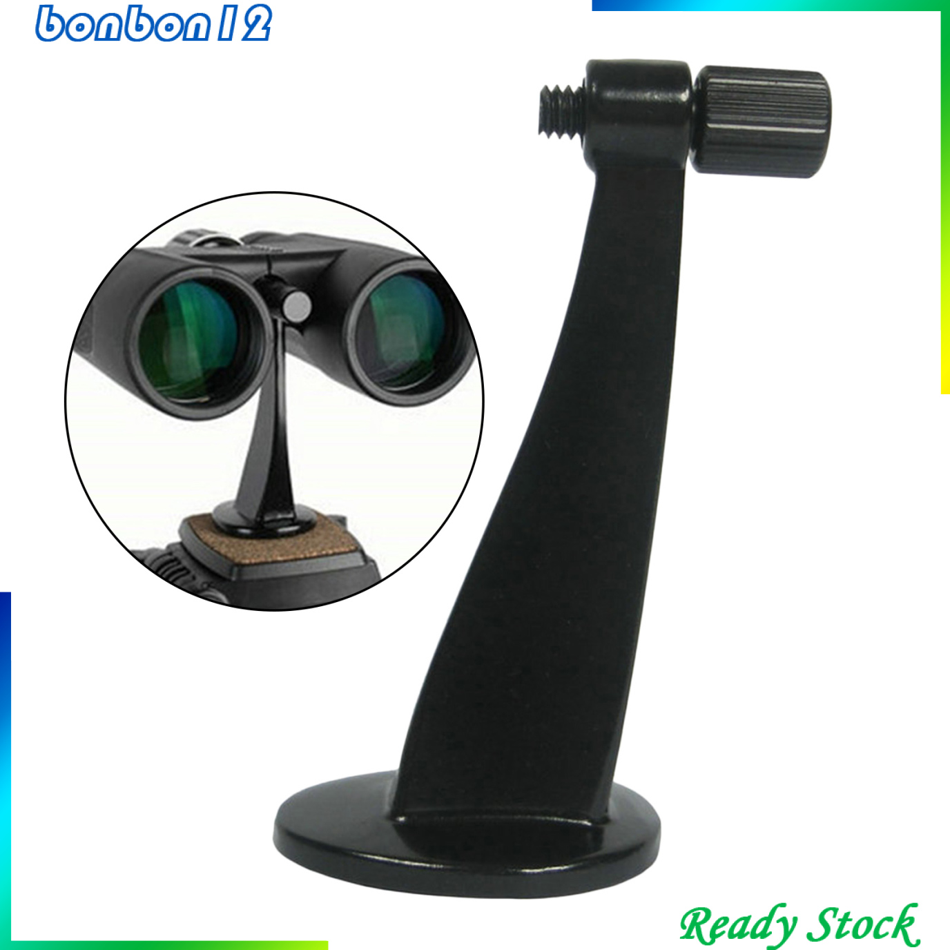 [Home Appliances]Optics Binoculars Spotting Tripod Adapter Metal Mount Holder 1/4\'\' Thread