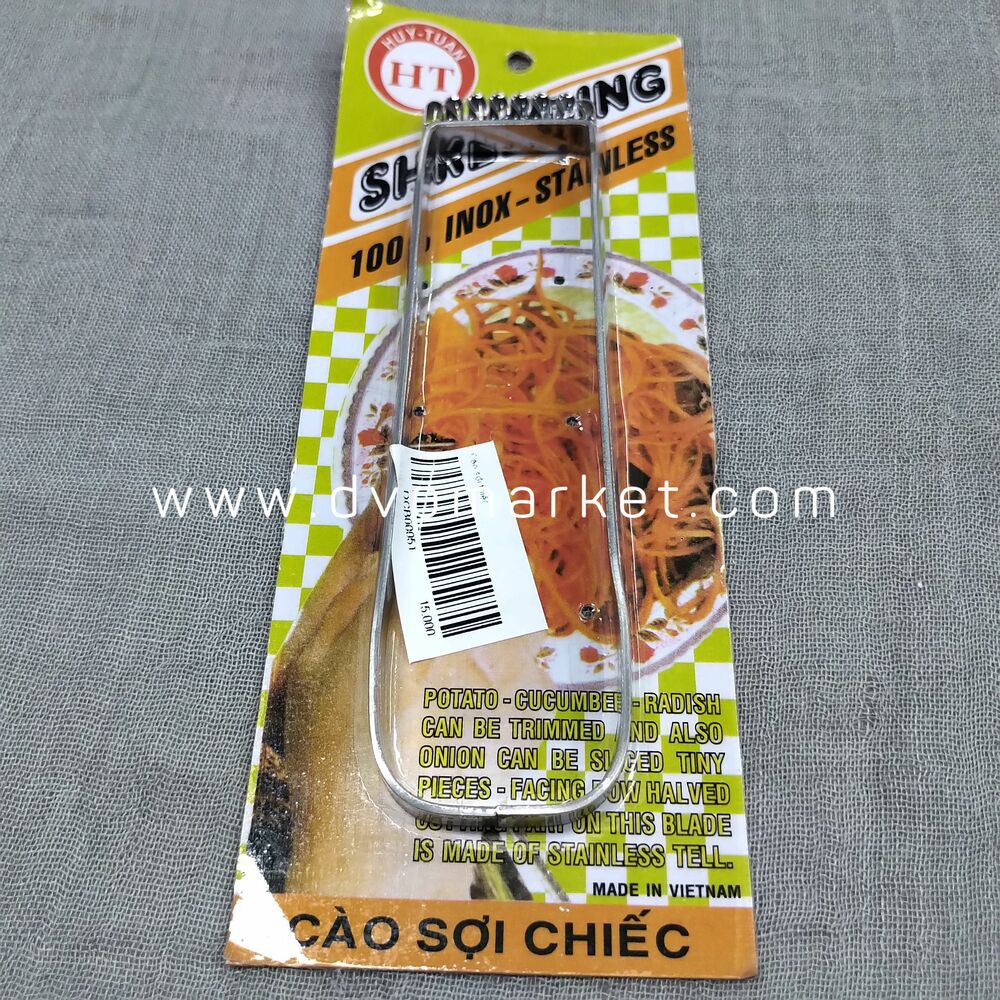 Dụng cụ bào sợi rau củ quả cao cấp, chất liệu bằng thiếc