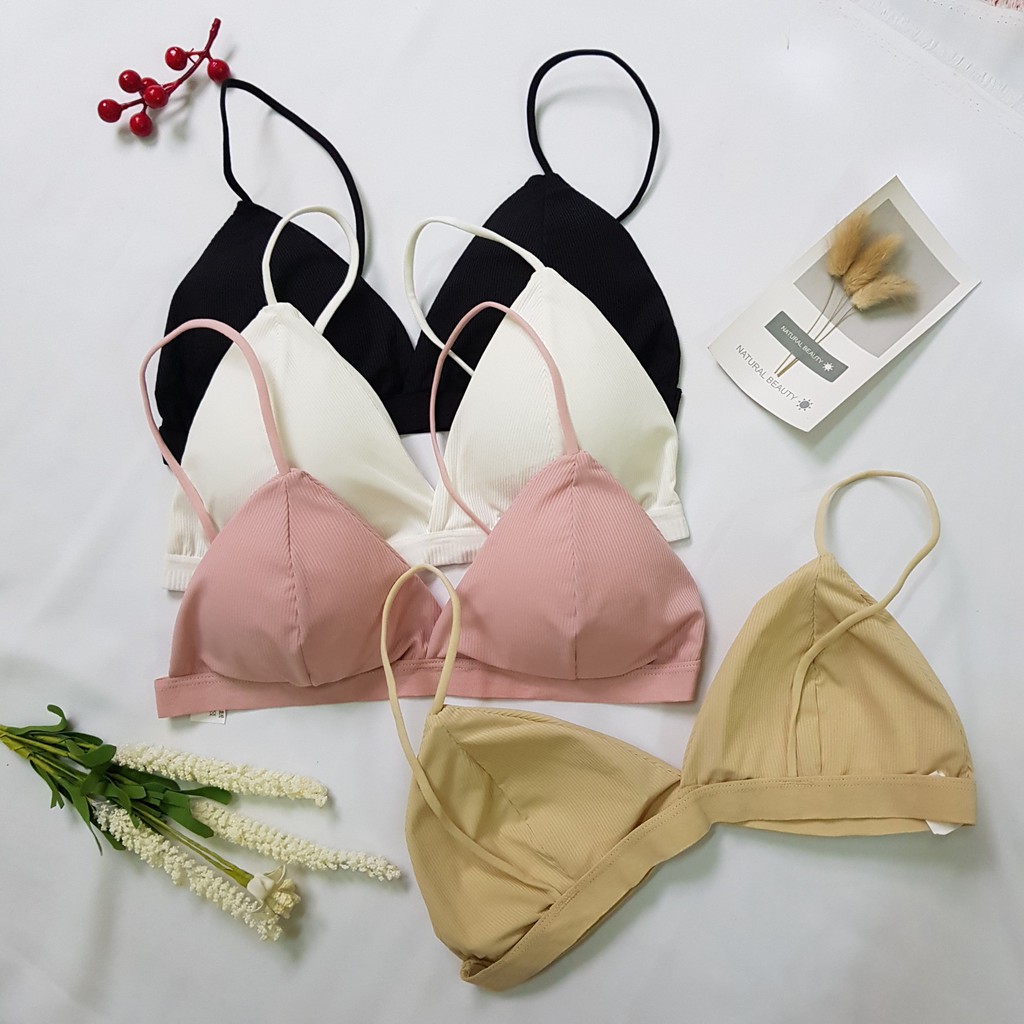 Áo ngực, áo bra 2 dây mỏng manh, trẻ trung, quyến rũ
