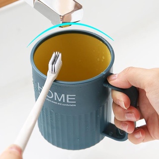 Cốc đánh răng có quai chữ home