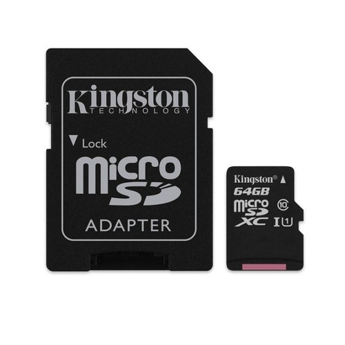 Thẻ Nhớ Micro SDHC Kingston 64GB Class 10 - Hàng Chính Hãng BH 5 Năm
