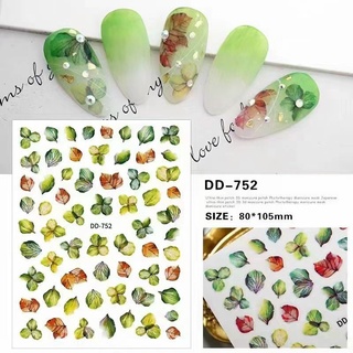 Sticker hoa dán móng tay nail mẫu 3d mới