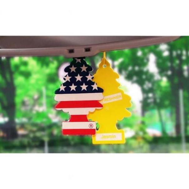 Lá Thơm Treo Xe - Cây Thông Thơm Little Trees Nhập Khẩu Từ Mỹ Usa Cực Thơm